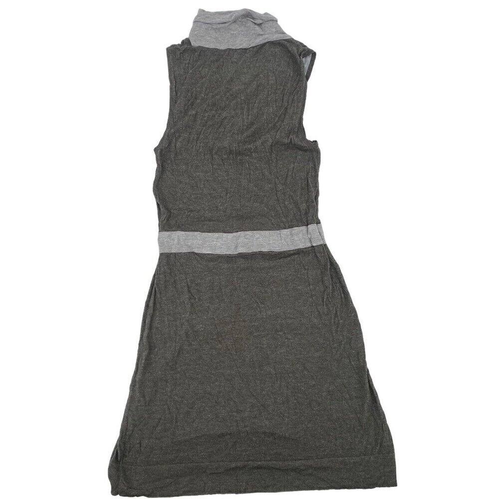 Sita Murt Gray Sleeveless Knit Dress Cowl Neck Size EU 38 / US 4 - Picture 2 of 10